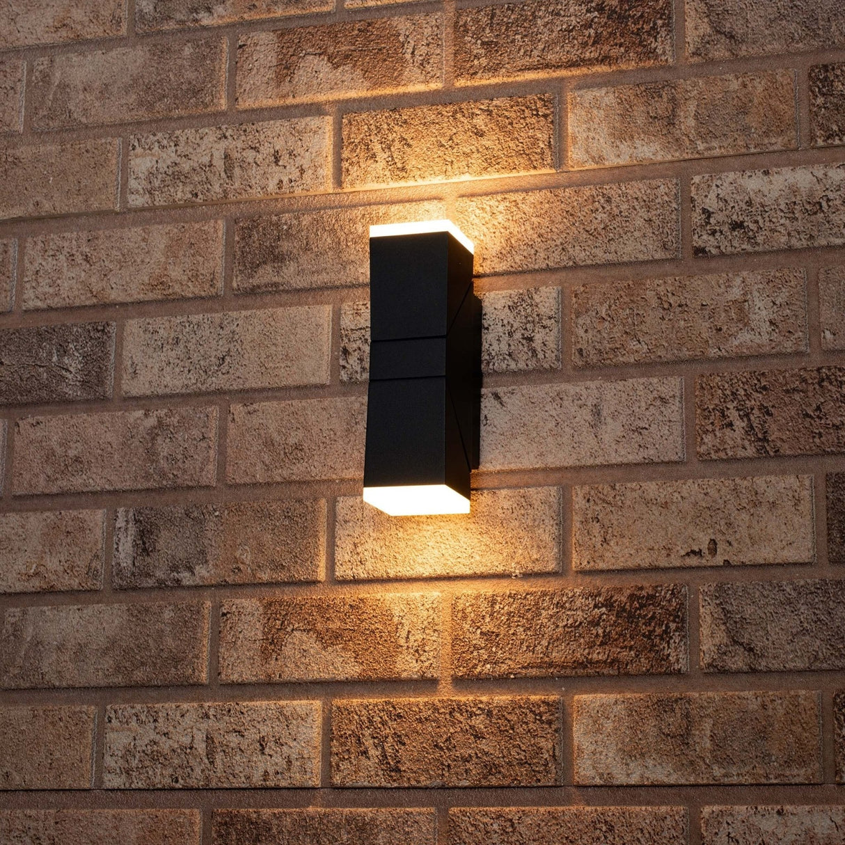 2er Pack LED's Light 2-flammige LED Design Außenleuchte - Modell Terni - Drehbar - Warmweiß - Anthrazit