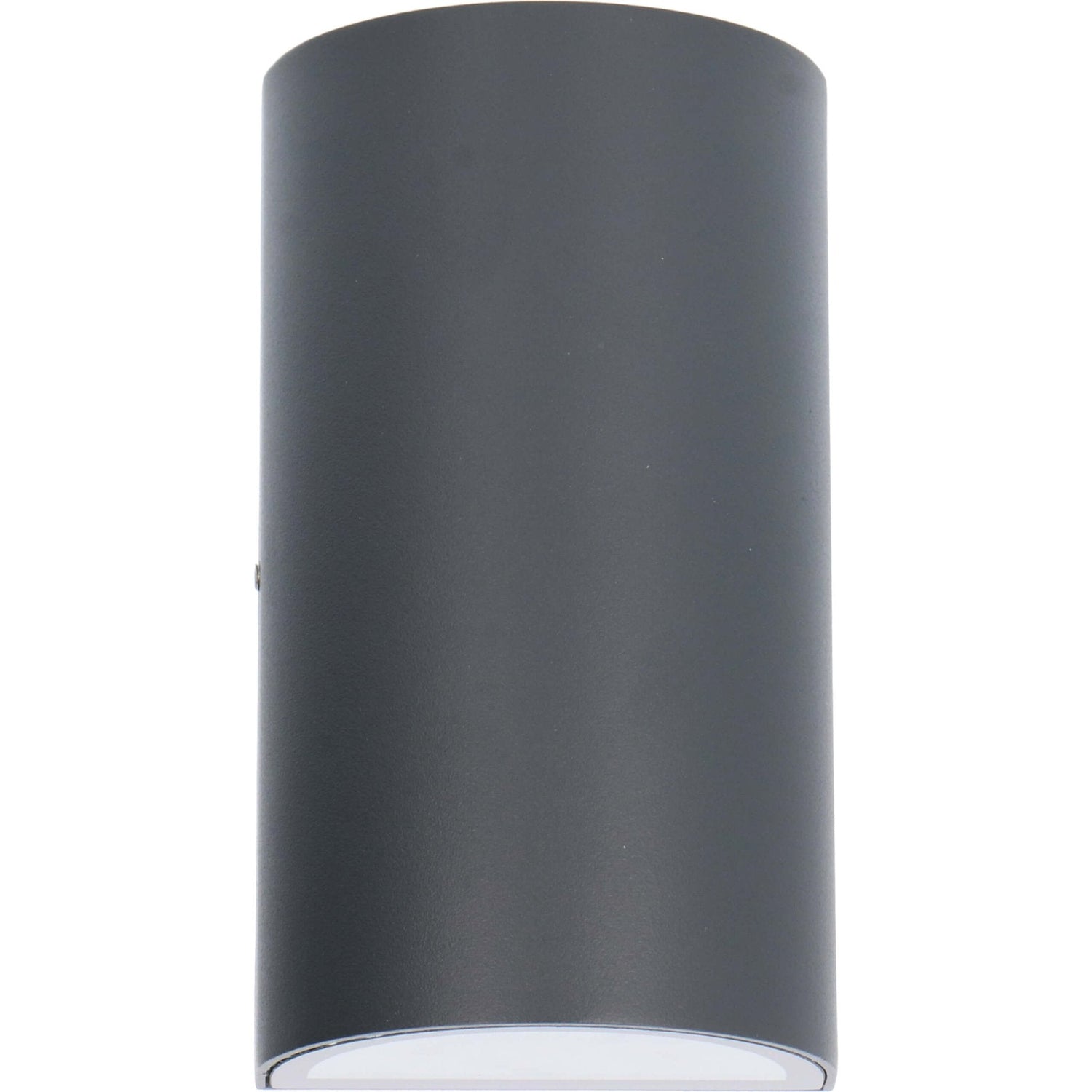 LED's Light LED Wandleuchte Outdoor - Halbzylinder mit 2 Lichtpunkten - Modell Siena - IP44 - Anthrazit