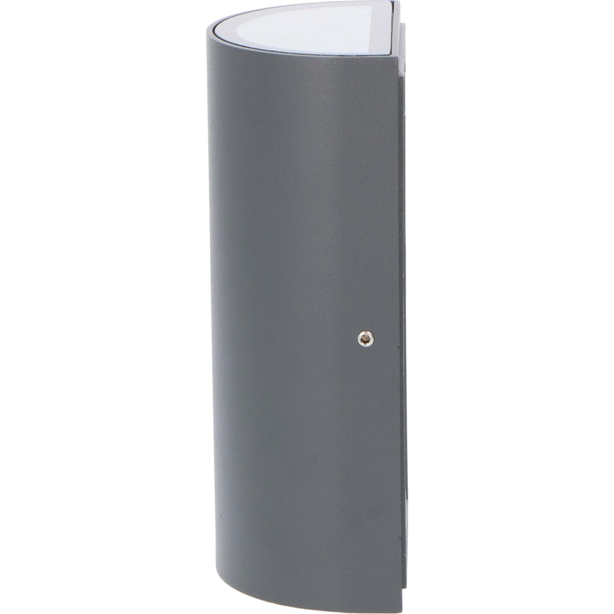 LED's Light LED Wandleuchte Outdoor - Halbzylinder mit 2 Lichtpunkten - Modell Siena - IP44 - Anthrazit