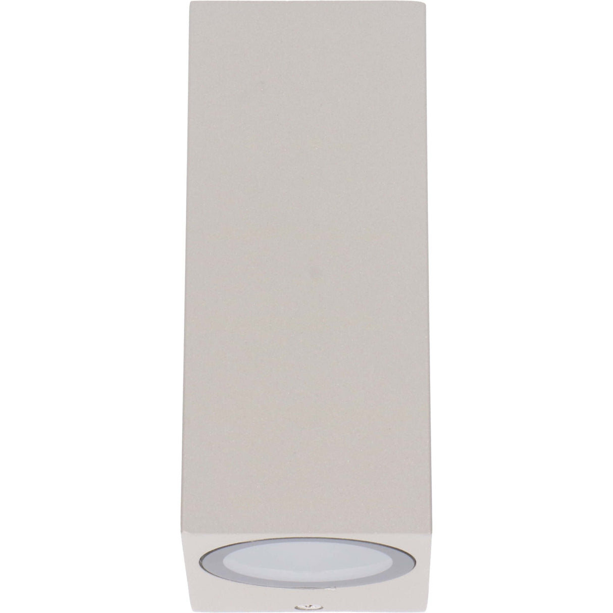 LED's Light LED-Außenleuchte mit GU10-Fassung - Rechteckig - IP44 - Grau - Modell Mailand