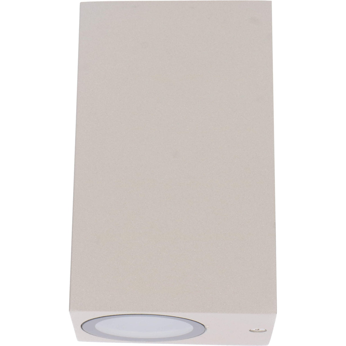 LED's Light LED-Außenleuchte mit GU10-Fassung - Rechteckig - IP44 - Grau - Modell Mailand