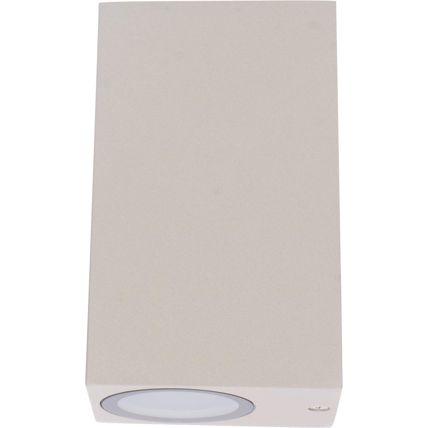 LED's Light LED-Außenleuchte mit GU10-Fassung - Rechteckig - IP44 - Grau - Modell Mailand