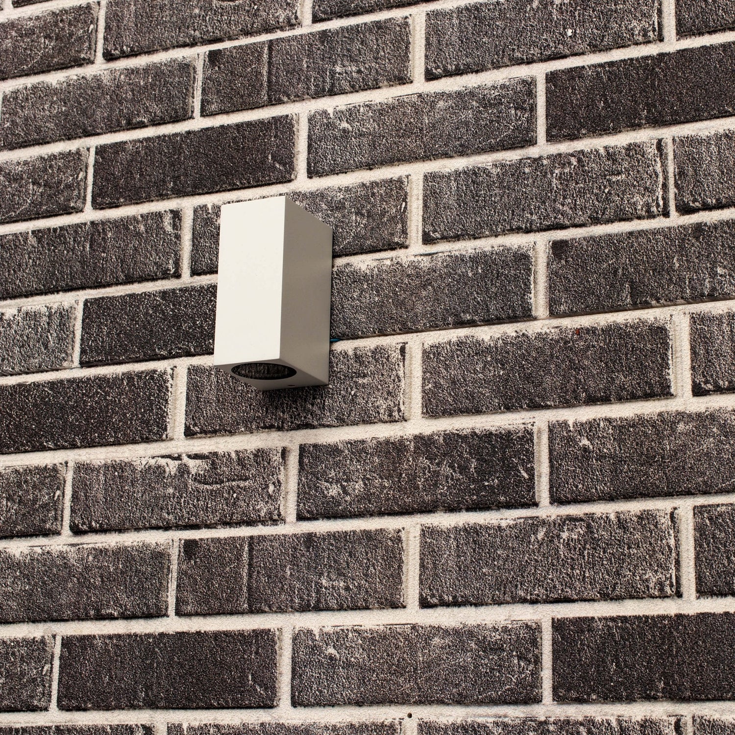 NØRD Up&Down - LED's Light LED-Außenleuchte mit GU10-Fassung - Rechteckig - IP44 - Weiß - Modell Mailand