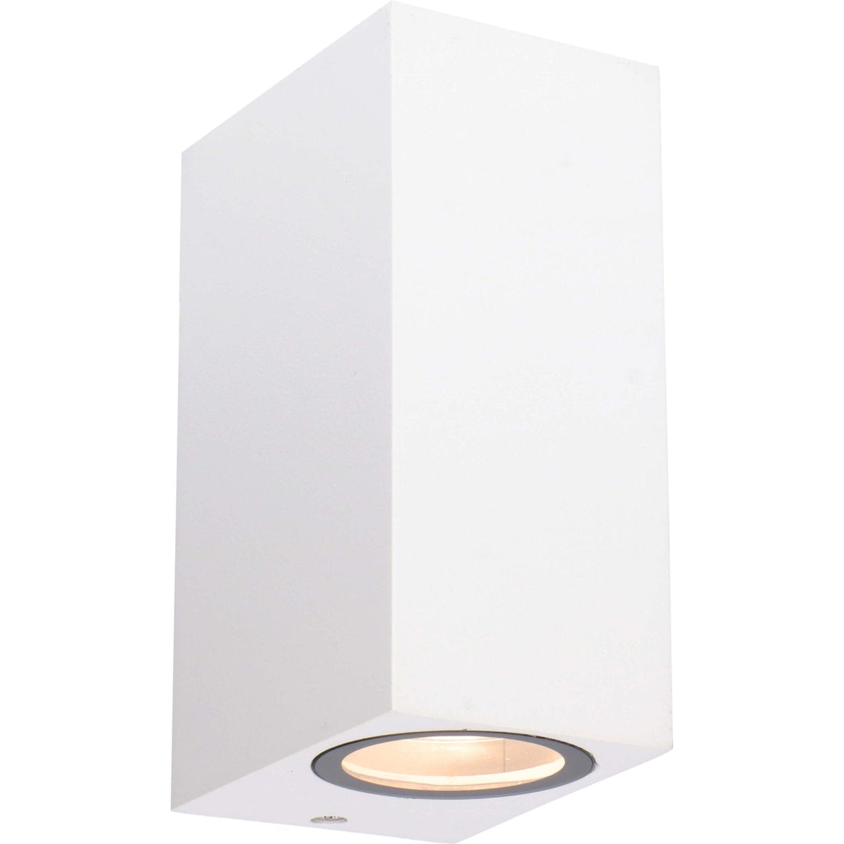 NØRD Up&Down - LED's Light LED-Außenleuchte mit GU10-Fassung - Rechteckig - IP44 - Weiß - Modell Mailand