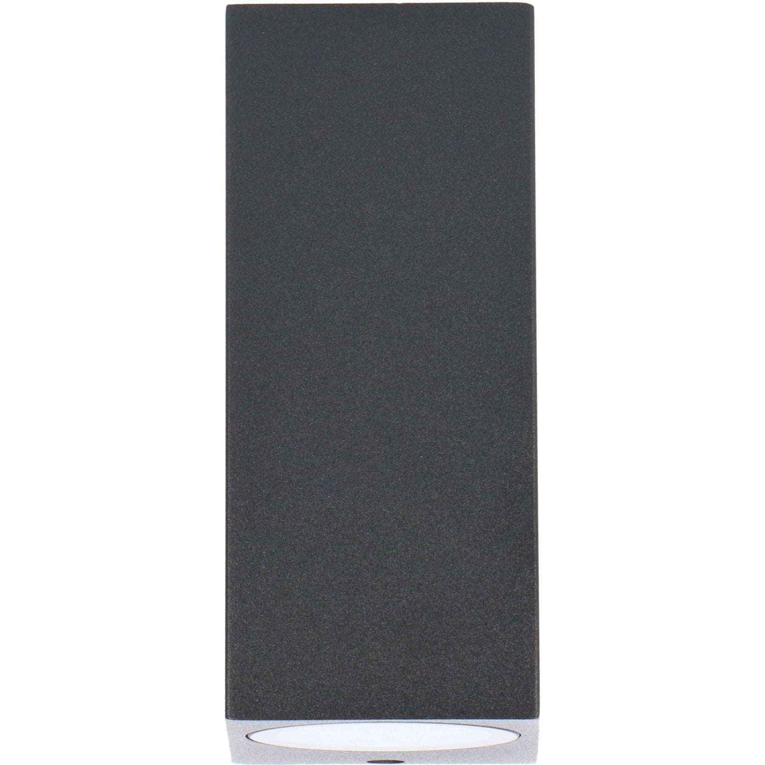 NØRD Up&Down - LED's Light LED-Außenleuchte mit GU10-Fassung - Rechteckig - IP44 - Schwarz - Modell Mailand