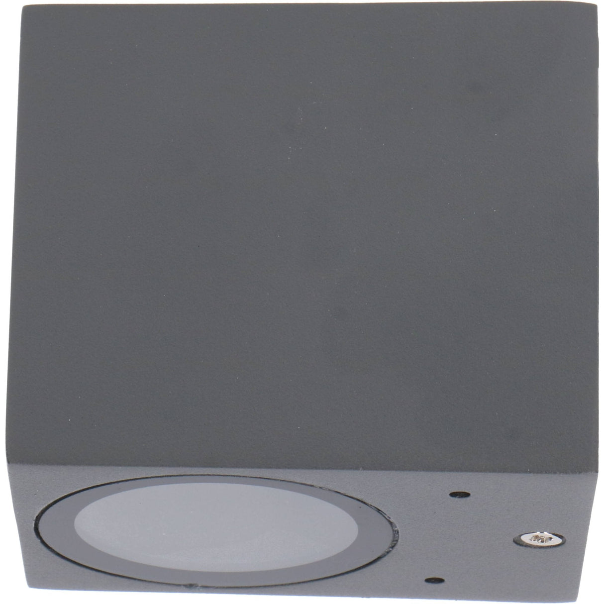 NØRD Down - LED's Light LED Wandleuchte für den Außenbereich mit GU10-Fassung - Quadratisch - IP44 - Anthrazit - Modell Rome