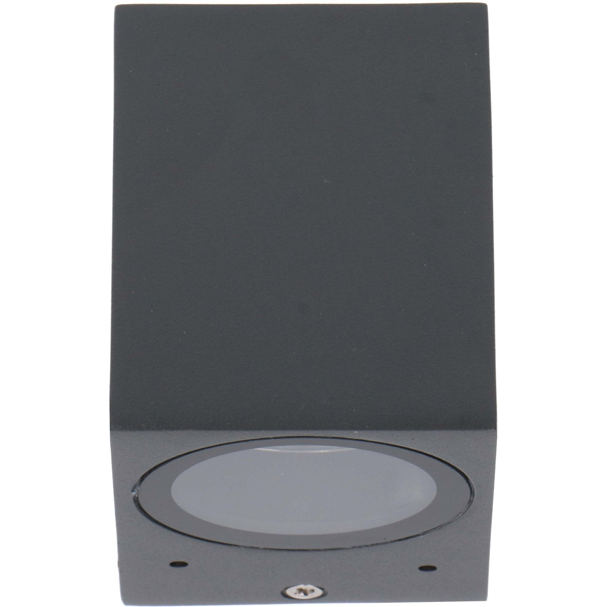 NØRD Down - LED's Light LED Wandleuchte für den Außenbereich mit GU10-Fassung - Quadratisch - IP44 - Anthrazit - Modell Rome