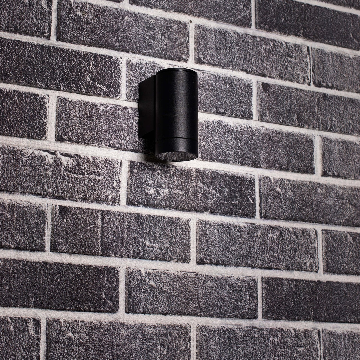 LED Light Wall Lamp for outdoor use - GU10 fitting - IP44 waterproof - Anthracite - Model Carpi