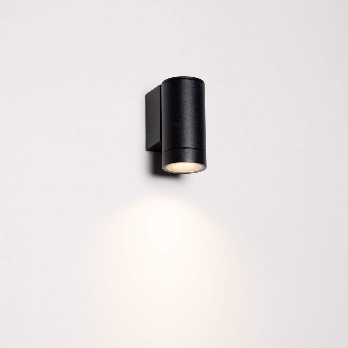 LED Light Wall Lamp for outdoor use - GU10 fitting - IP44 waterproof - Anthracite - Model Carpi