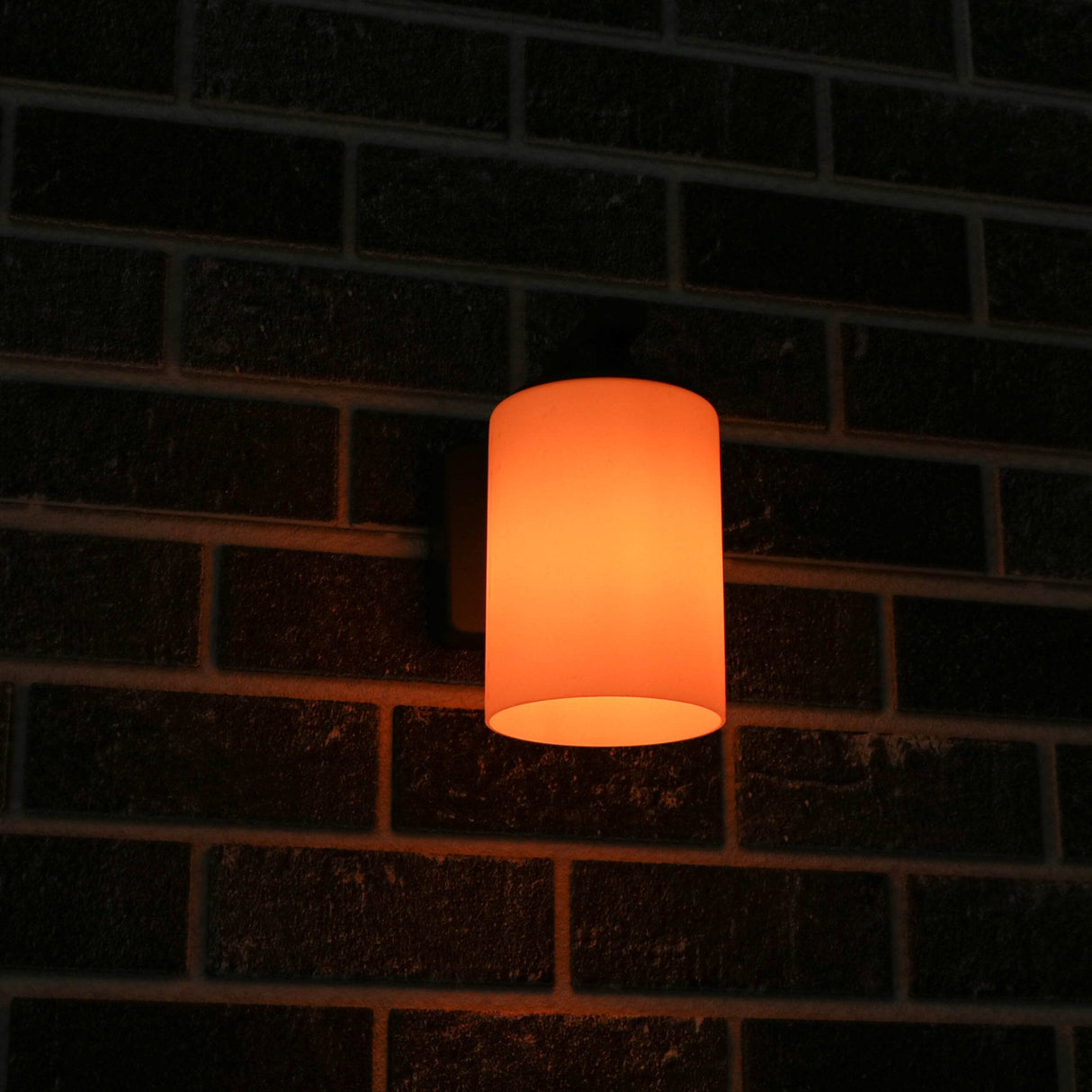 LED's Light LED Wandlamp Milky met E27 fitting - IP44 - Model Noto - Antraciet