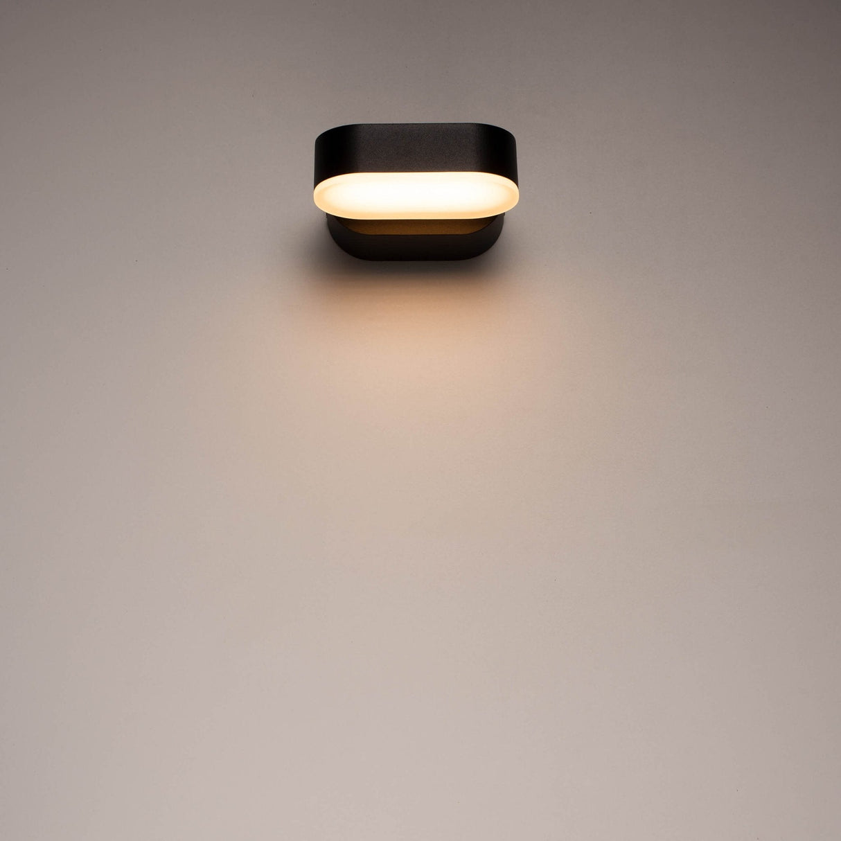 LED's Light LED-Außenleuchte - Modell Rieti - Warmweiß - IP44 wasserdicht - Schwarz