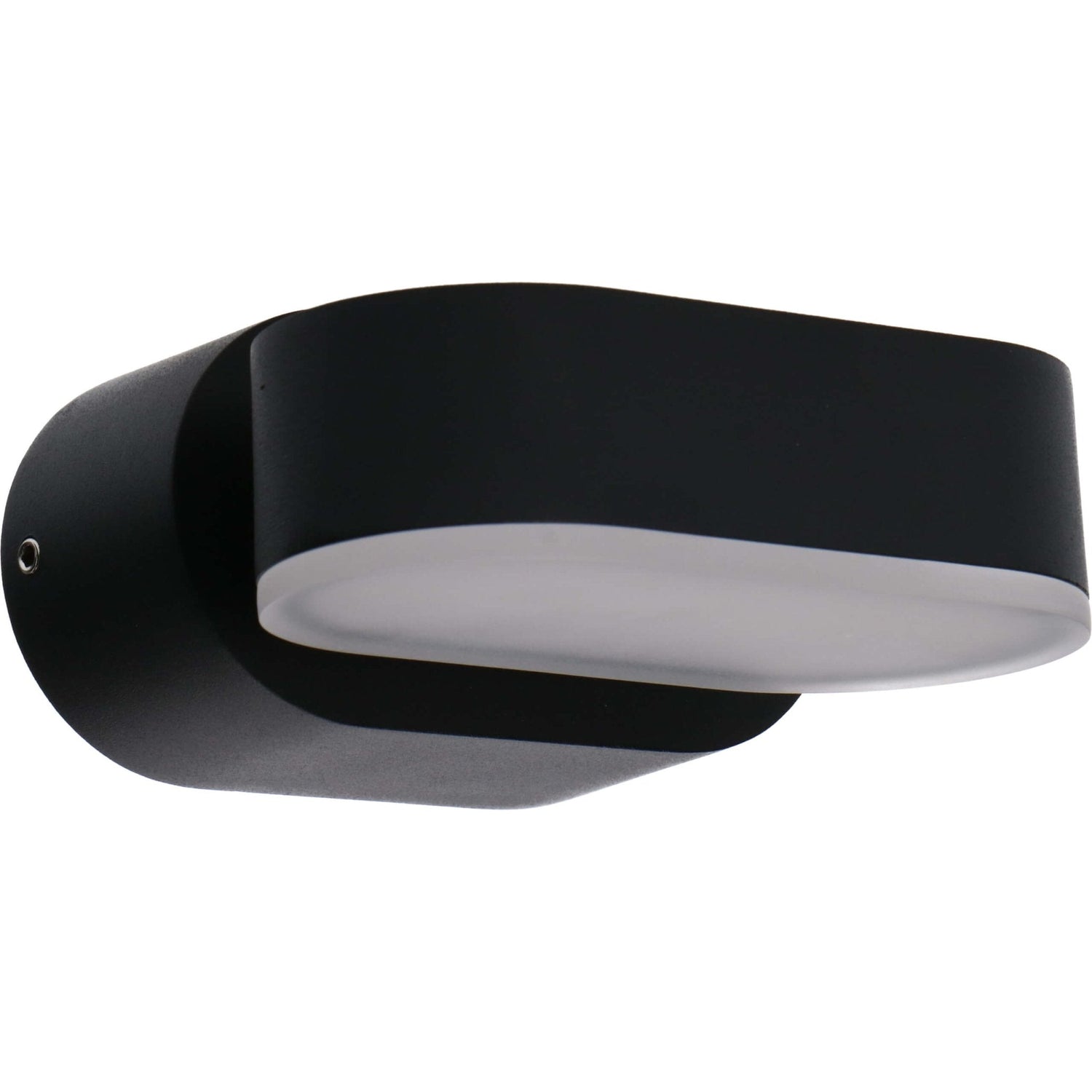 LED's Light LED-Außenleuchte - Modell Rieti - Warmweiß - IP44 wasserdicht - Schwarz