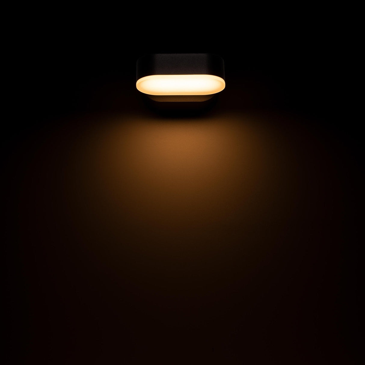 LED's Light LED-Außenleuchte - Modell Rieti - Warmweiß - IP44 wasserdicht - Schwarz