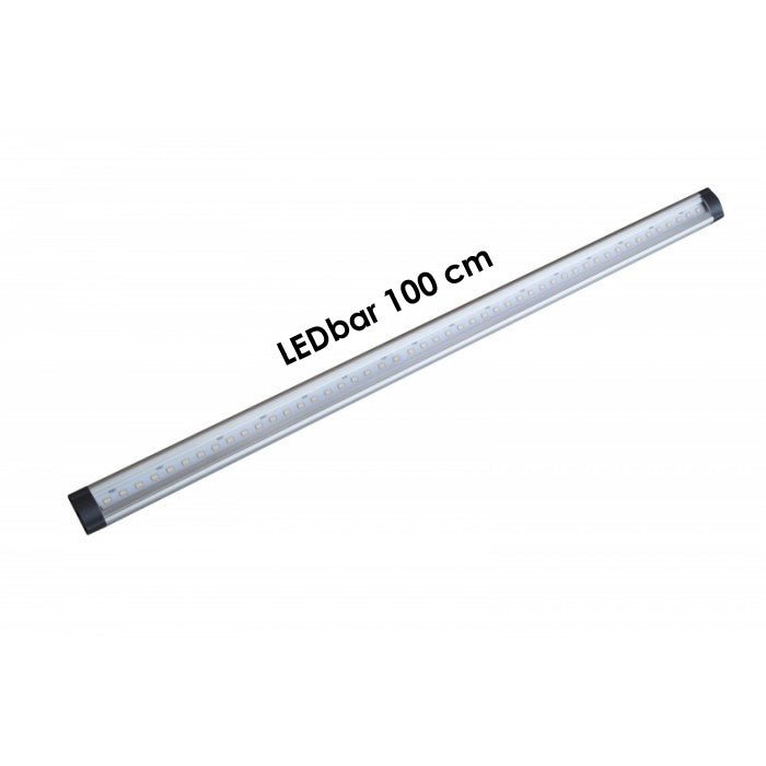 LEDbar 100cm point touch | 12V DC | 10W=100W | warmwit 3000K | dimbaar - LEDPLANET.NL