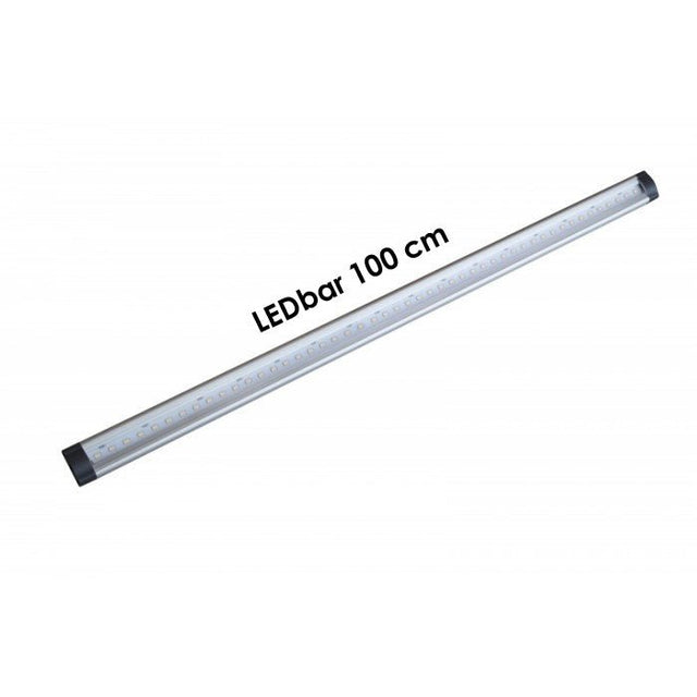 LEDbar 100cm point touch | 12V DC | 10W=100W | warmwit 3000K | dimbaar - LEDPLANET.NL