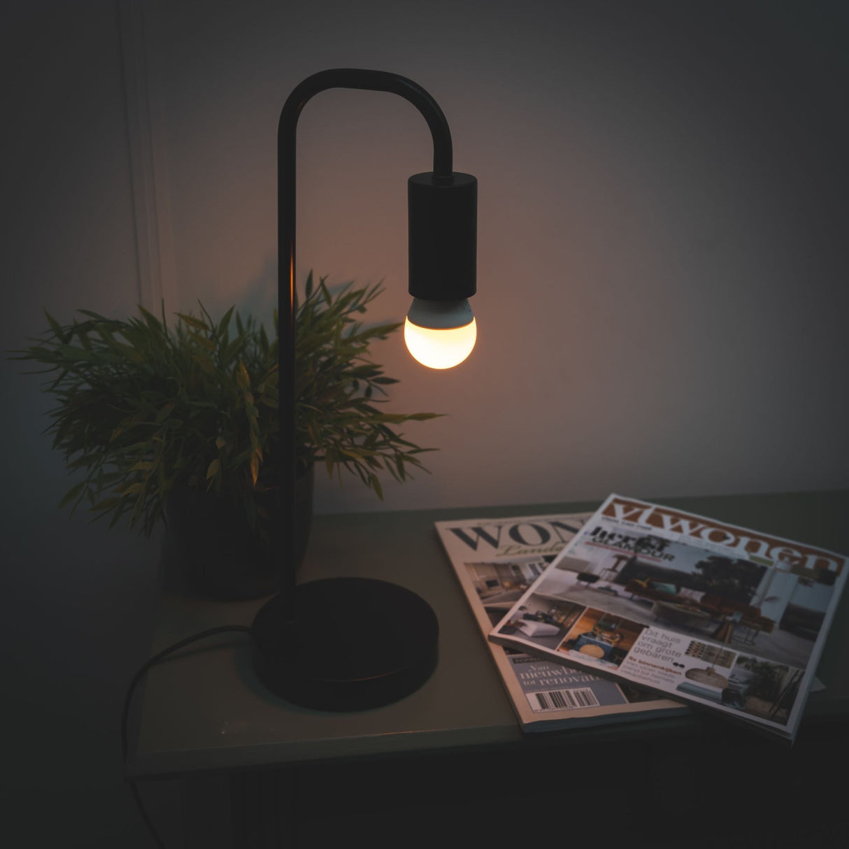 LED.nl Dimmbare LED-Lampe E27 - 45 mm - Licht dimmbar von 2700 K bis 1800 K extra warmweiß - G45