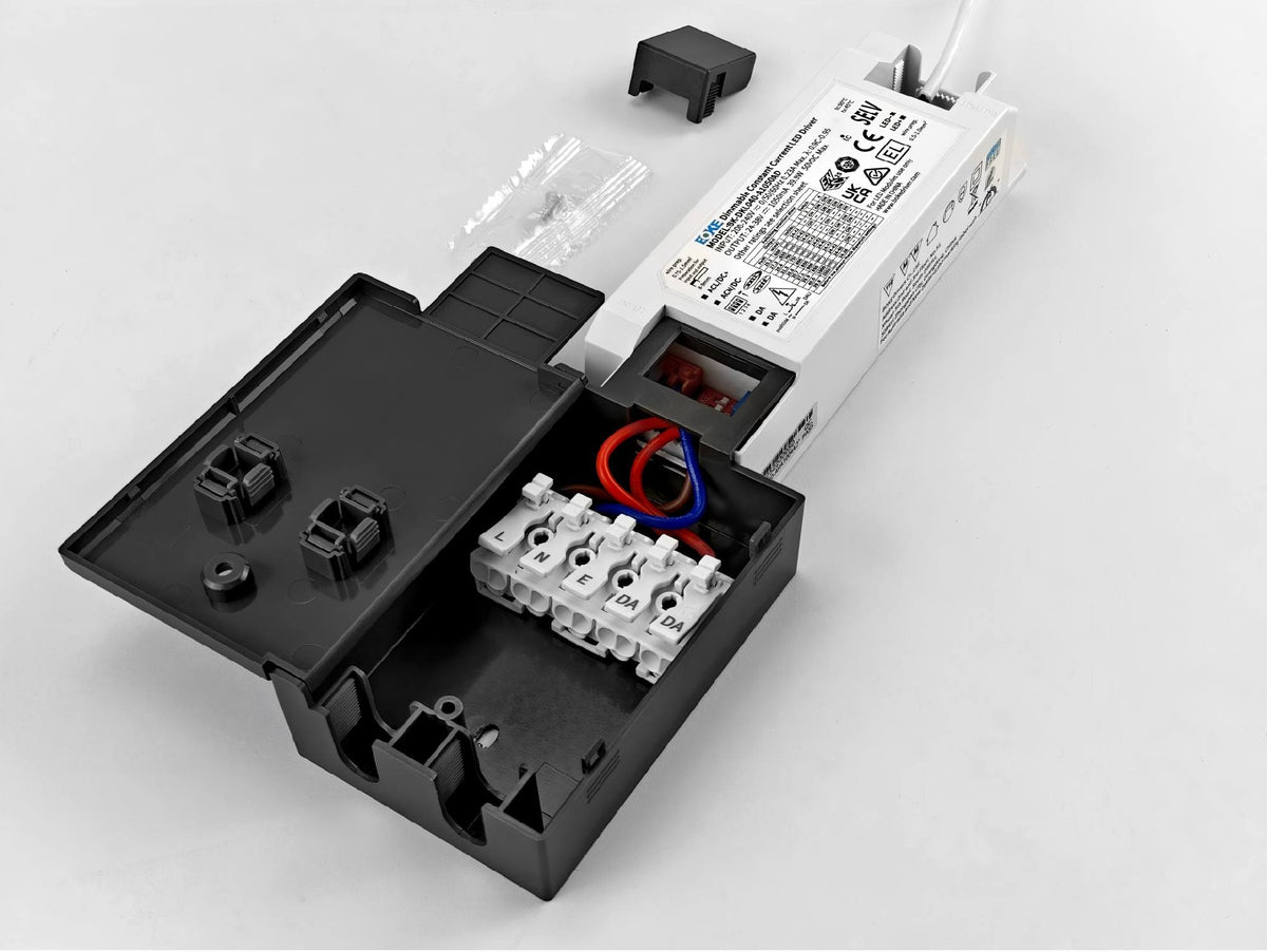 Boke DALI LED-driver met aansluitkast voor LED-paneel