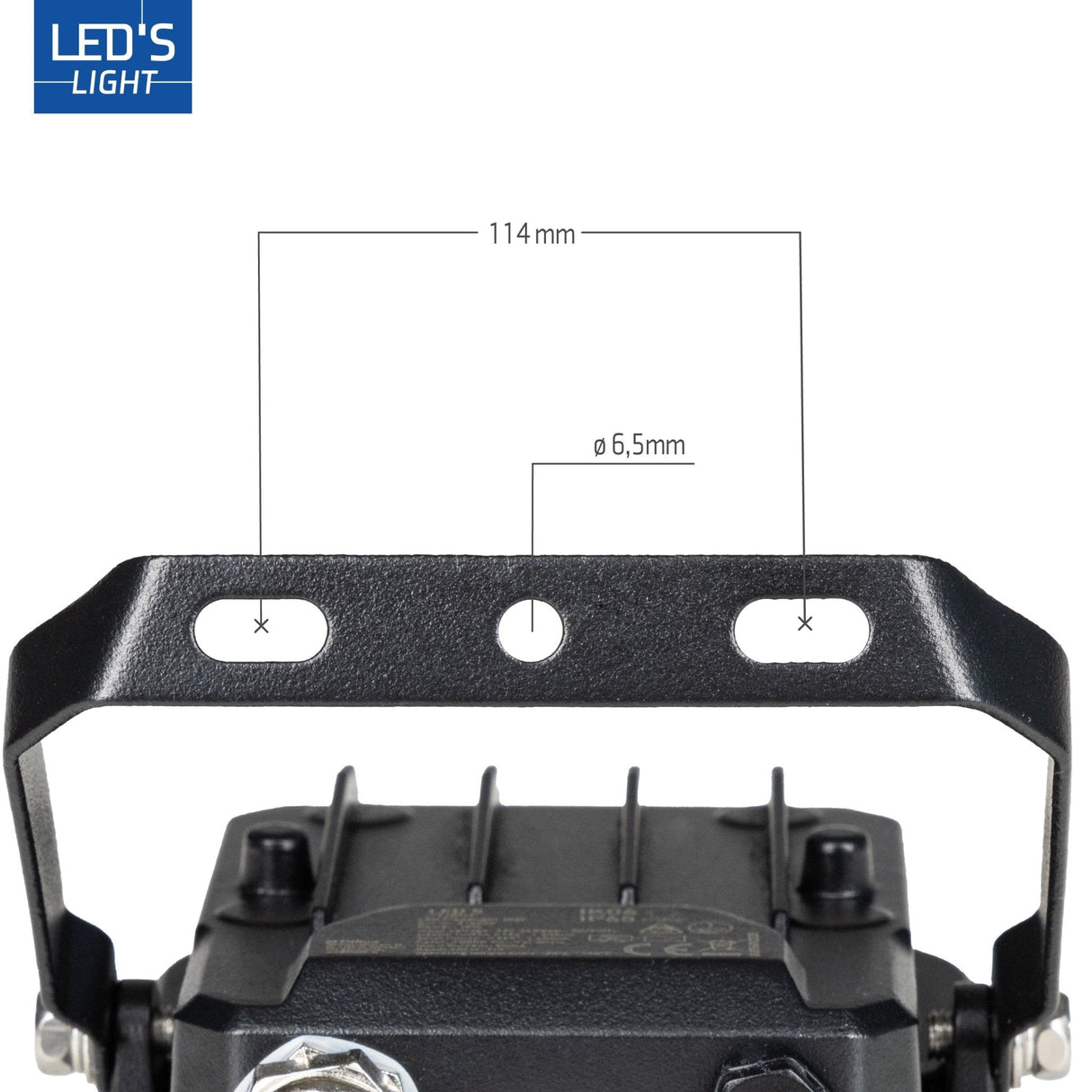LED's Light Außenleuchte mit Bewegungsmelder 7000 - Innen und Außen - 50W