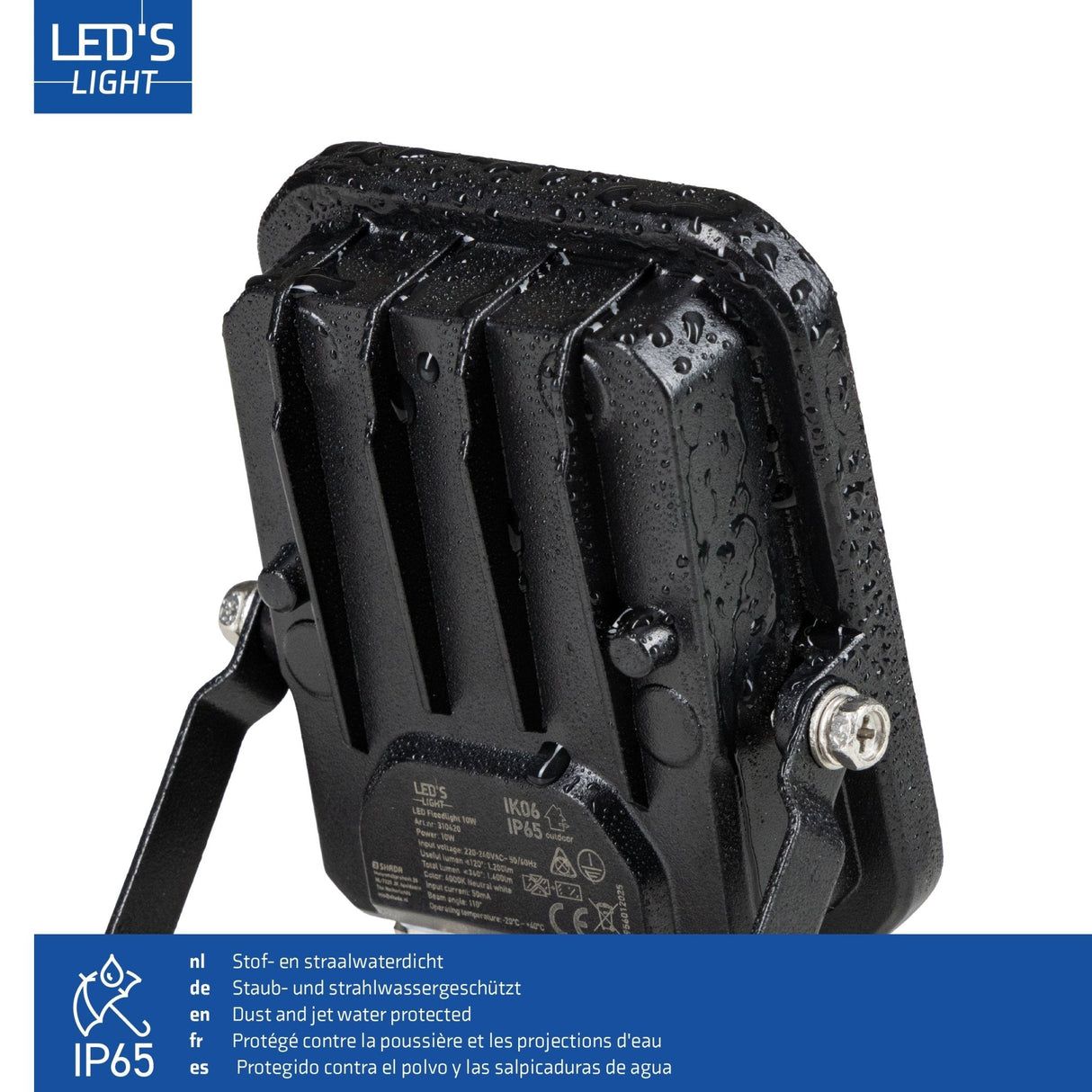 LED's Light Outdoor Strahler 1400 - für den Innen- und Außenbereich - 10W