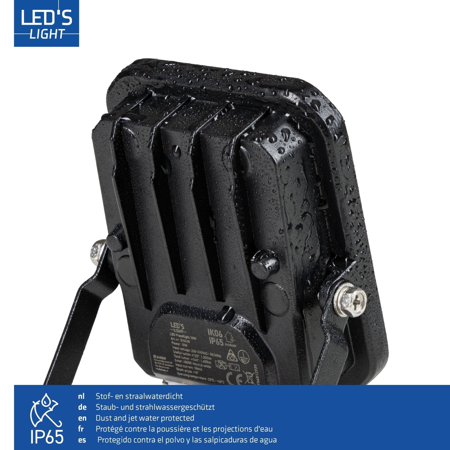LED's Light Outdoor Strahler 1400 - für den Innen- und Außenbereich - 10W