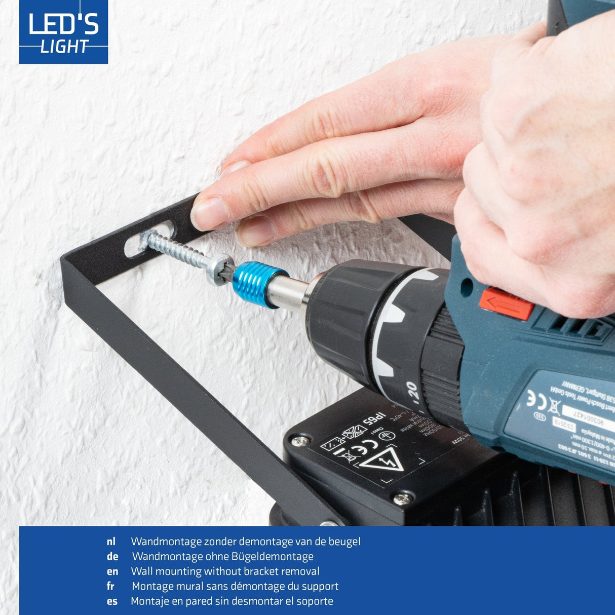 LED's Light Outdoor Strahler 14000 - für den Innen- und Außenbereich - 100W