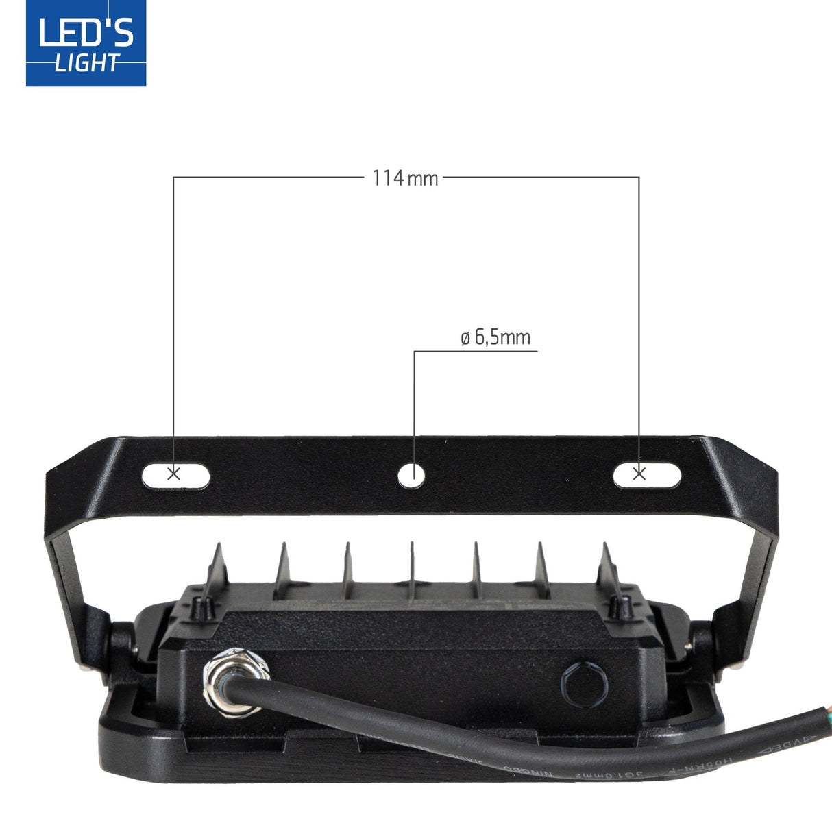 LED's Light Outdoor Strahler 7000 - für den Innen- und Außenbereich - 50W