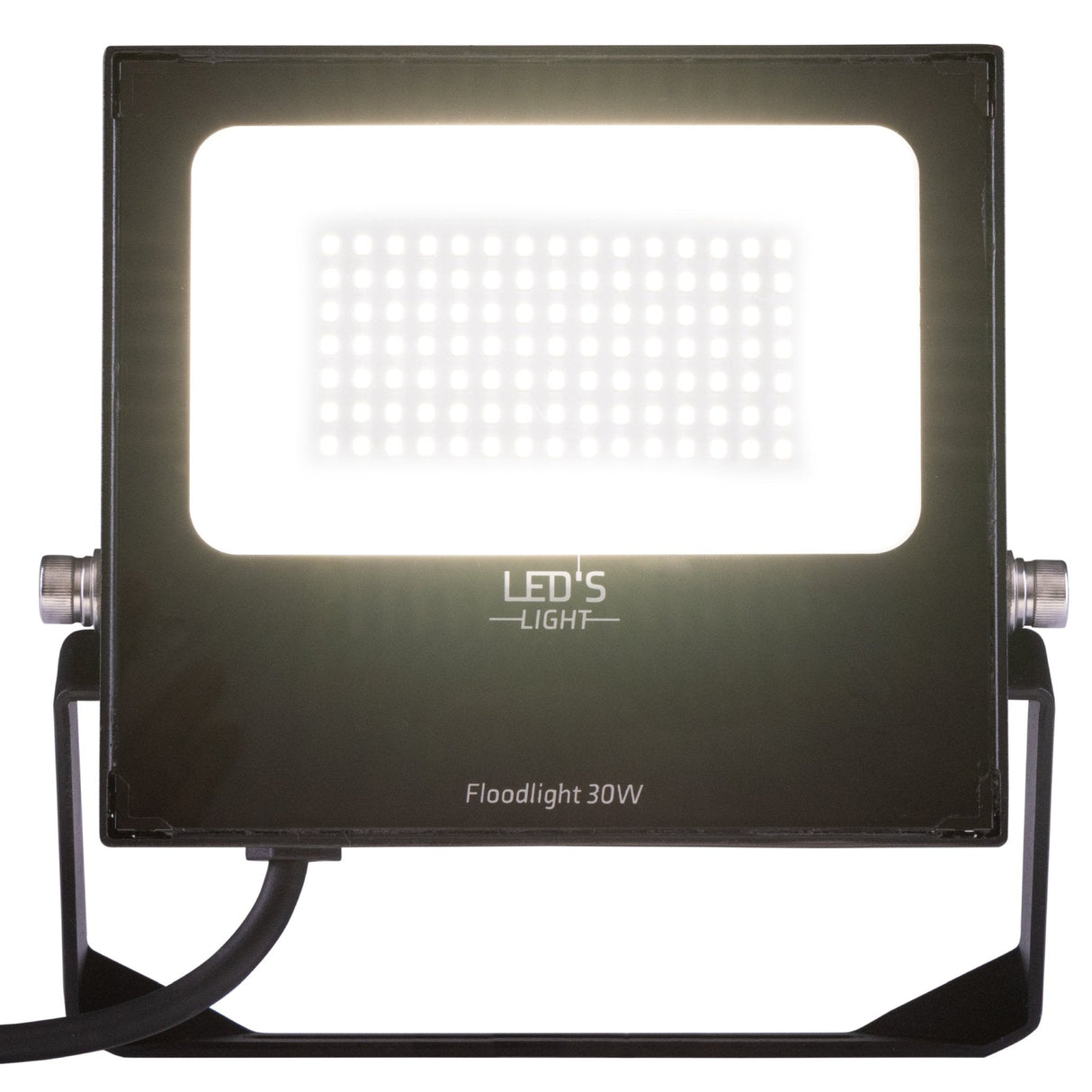 LED-Flutlicht 4100 Lumen - 30 W - Kaltweiß 4000 K - IP65 wasserdicht - IK08 stoßfest