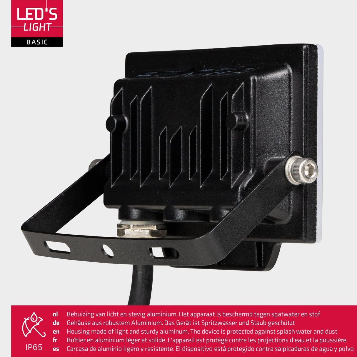 LED-Flutlicht 900 mit Halterung - Universell für den Innen- und Außenbereich - 10W