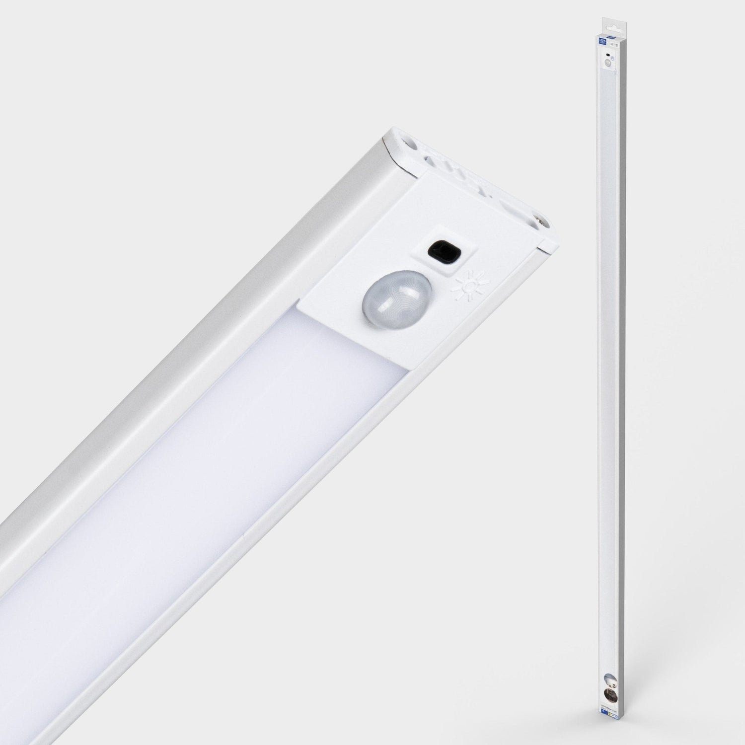 LED's Light Kastverlichting met sensor 80 cm - Oplaadbaar (USB-C) en draadloos - zwaai- en bewegingssensor - wit