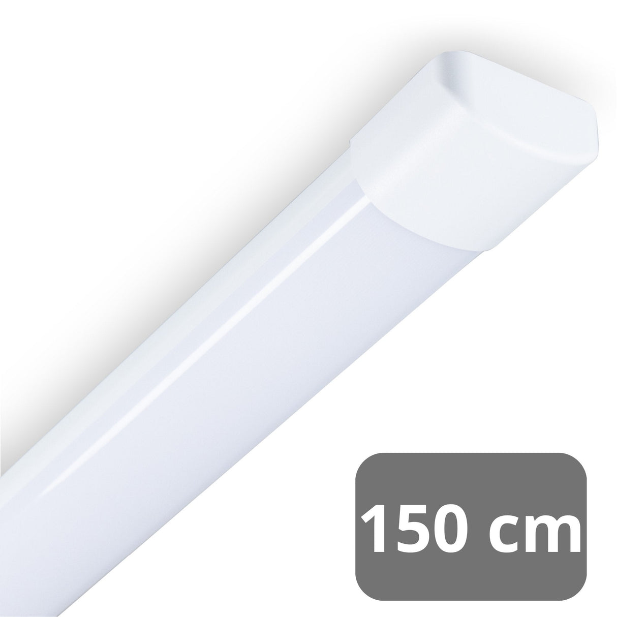 4er-Pack – LED-Leuchte, 150 cm, für den Innenbereich – Komplette LED-TL-Beleuchtung – 5160 lm
