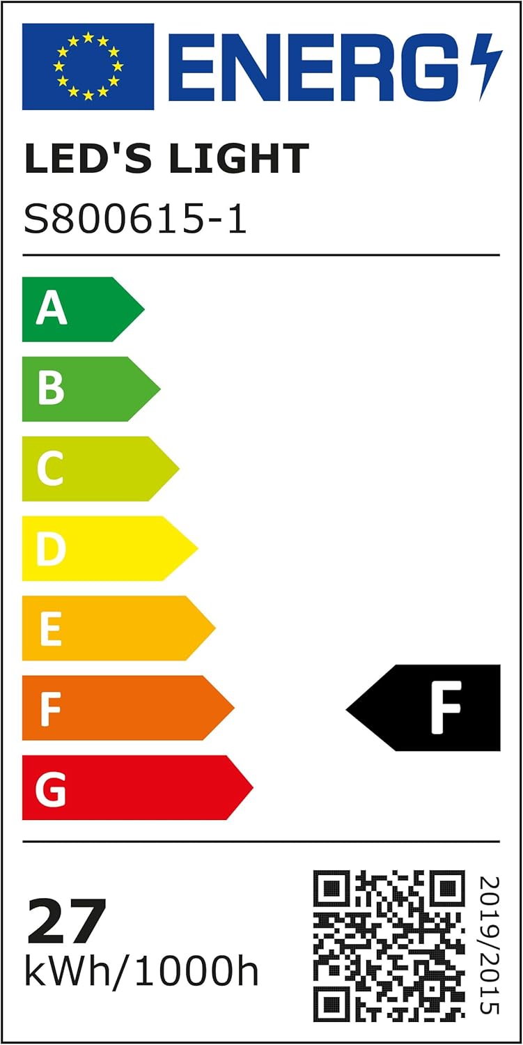 LED's Light ceiling fan with lighting 48 cm - Ventilation speed and operation with remote control - Black