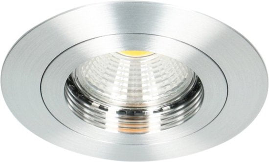 LED's Light PRO Downlight Einbaustrahler Ø 68mm - Schwenkbar - Spritzwassergeschützt - Dim to Warm - Silber