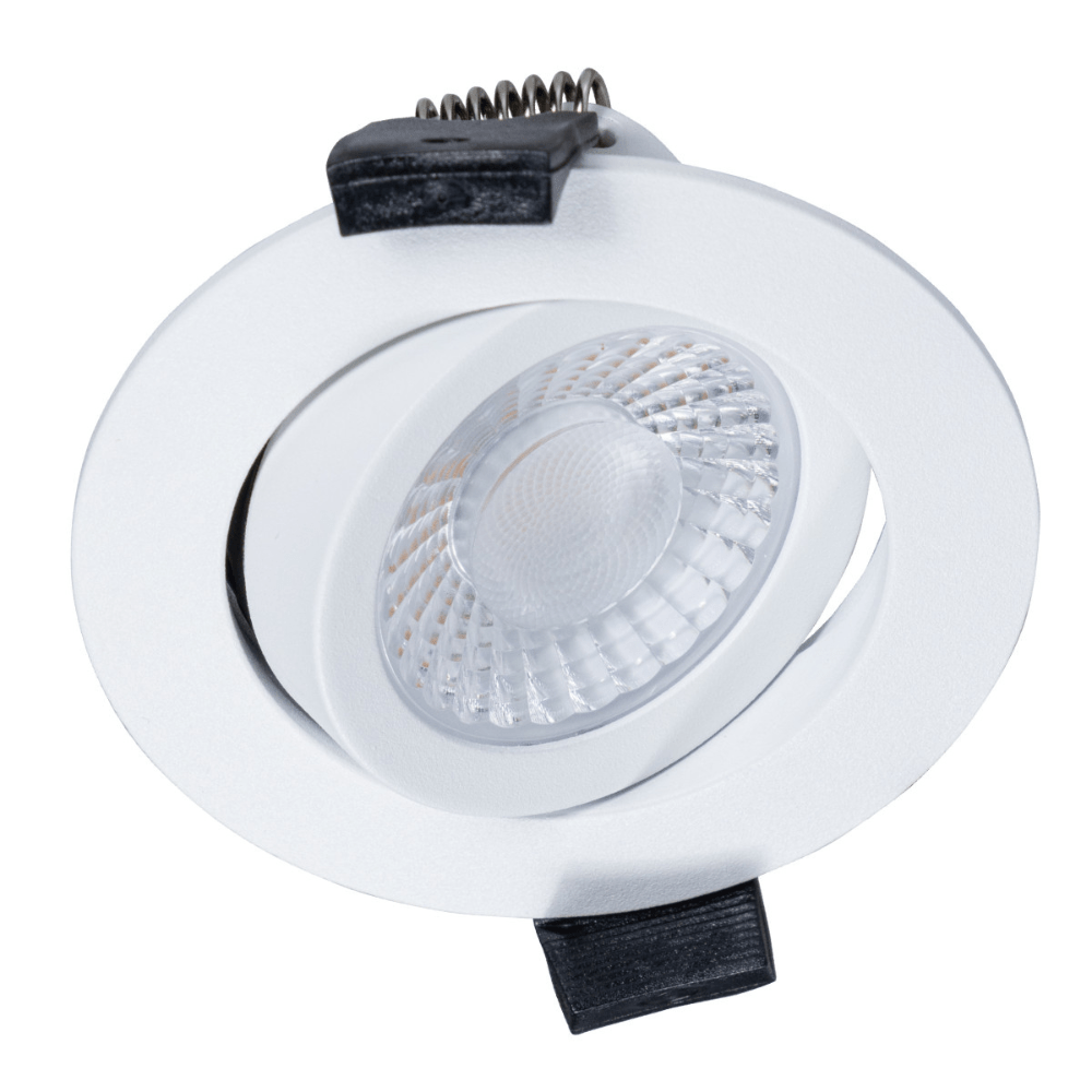6er PACK - LEDs Light PRO Downlight Einbaustrahler Ø 68mm - Spritzwassergeschützt - Dimmbar - Universal - Weiß
