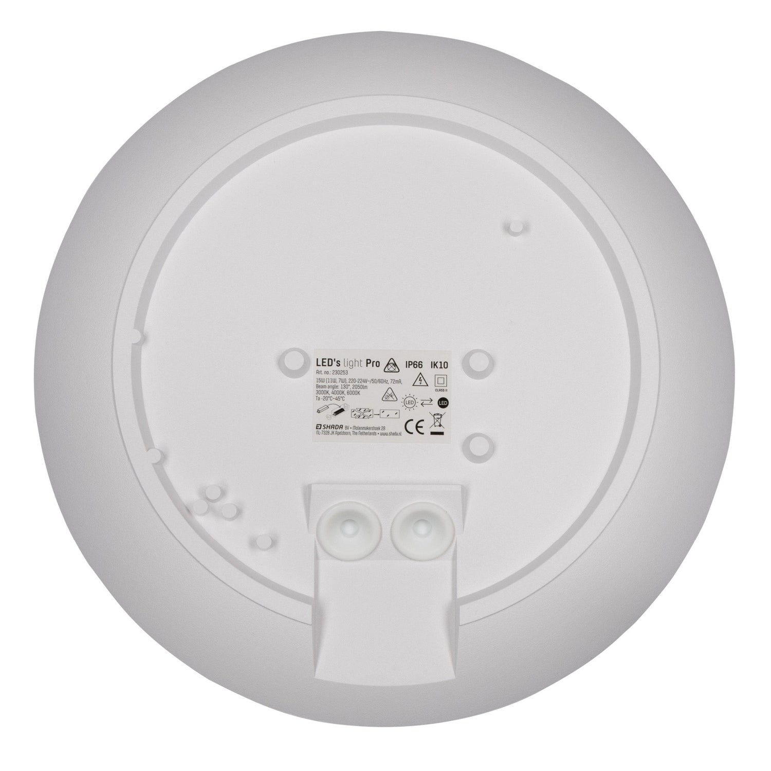 LED's Light Pro Ceiling Lamp 2050 with sensor - Light color and light intensity dimmable - Waterproof - Ø 30 cm