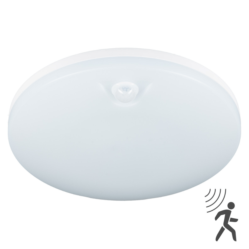 LED's Light Pro Ceiling Lamp with Sensor - Motion Sensor and Dusk Sensor - 6 Modes - 25 cm