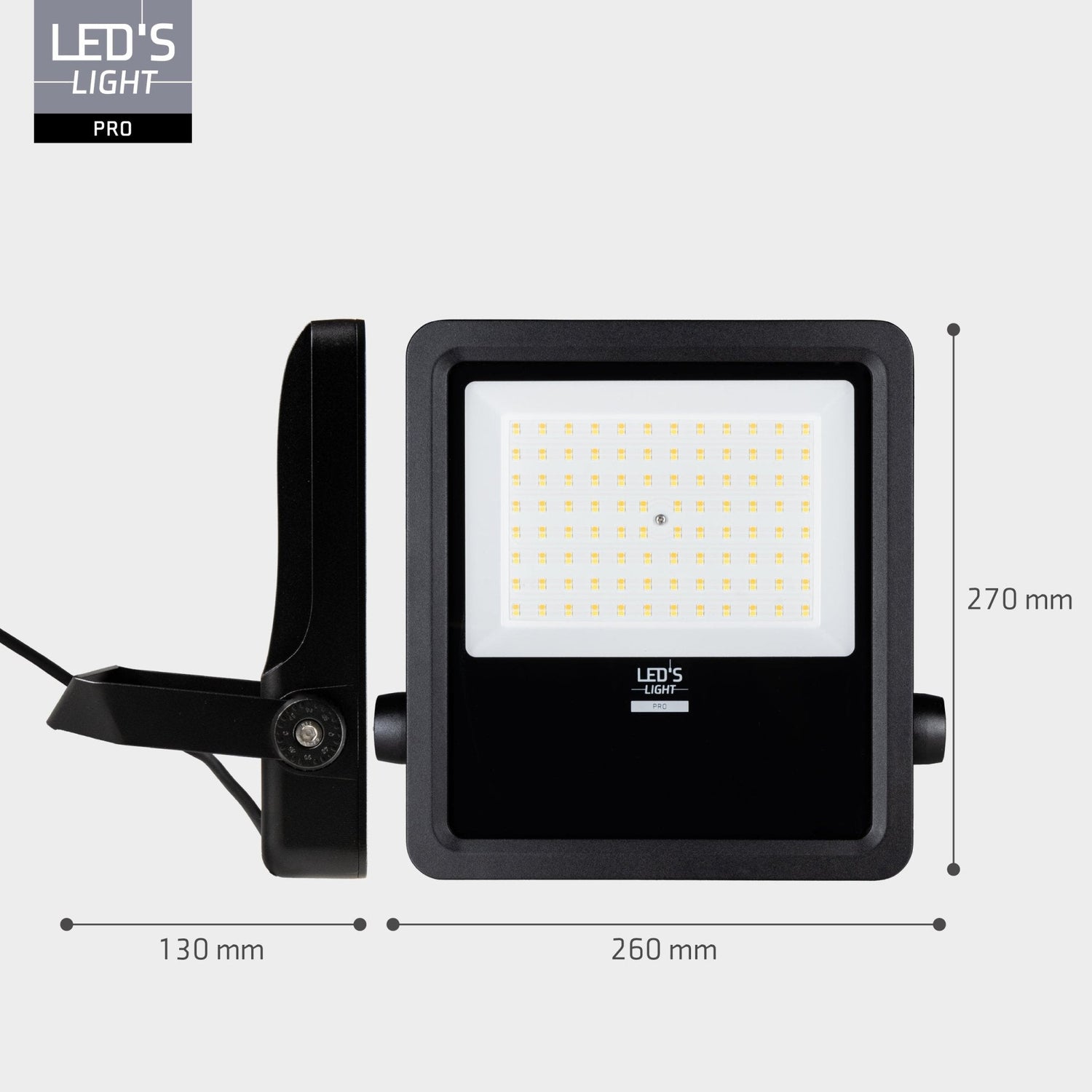 LED's Light Pro Premium Flutlicht 12750 - 6 Lichtmodi - Wasser- und rostbeständig - 100 W