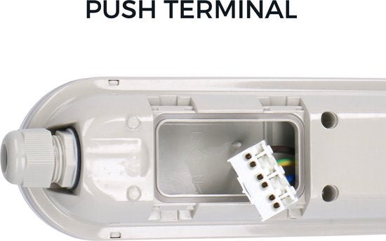 4 PACK - LED's Light Pro Premium LED TL armatuur compleet 150 cm - Waterdicht - 3680 lm