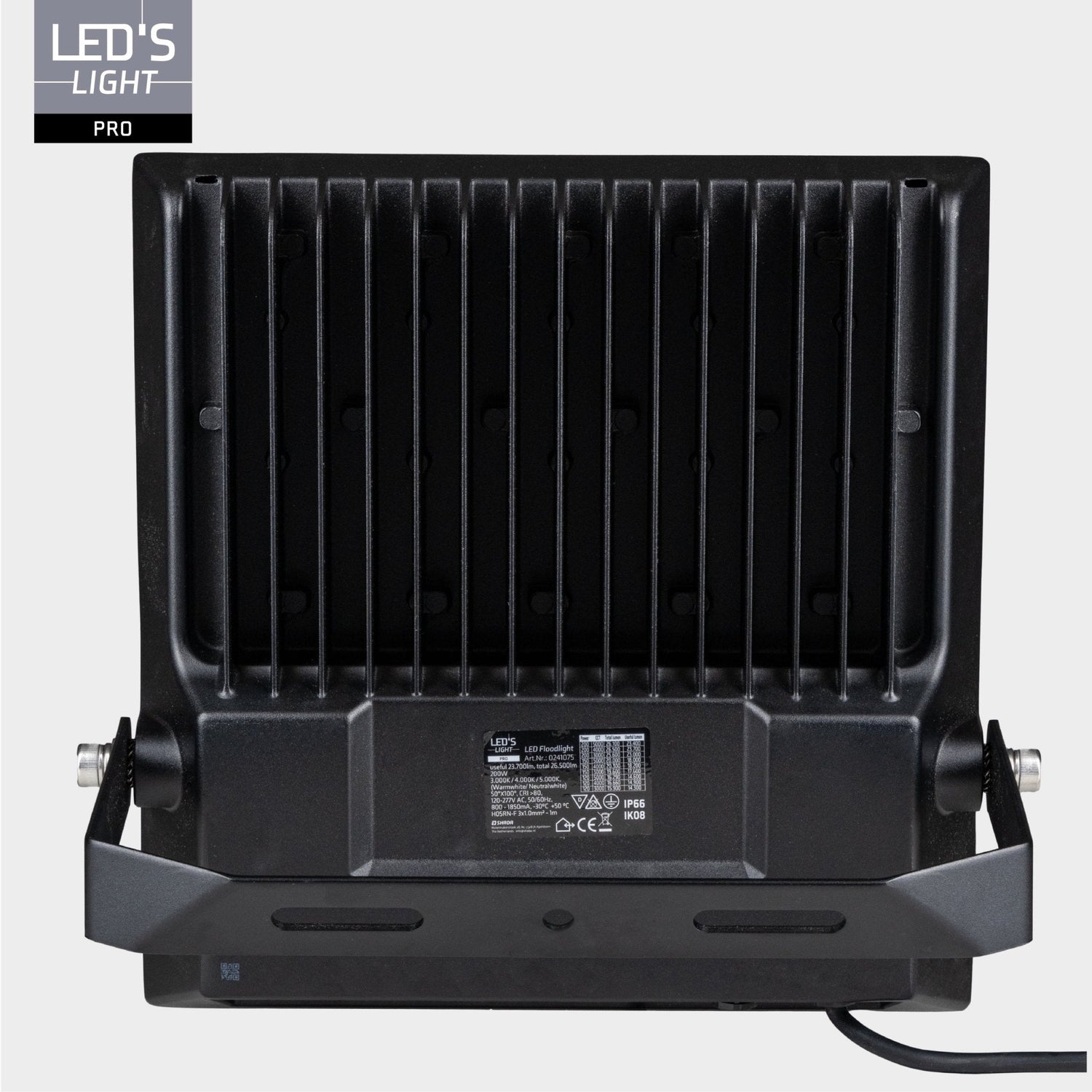 LED's Light Professional LED Strahler 28000 - 3 Leuchtmodi - Wasserdicht - 200 Watt
