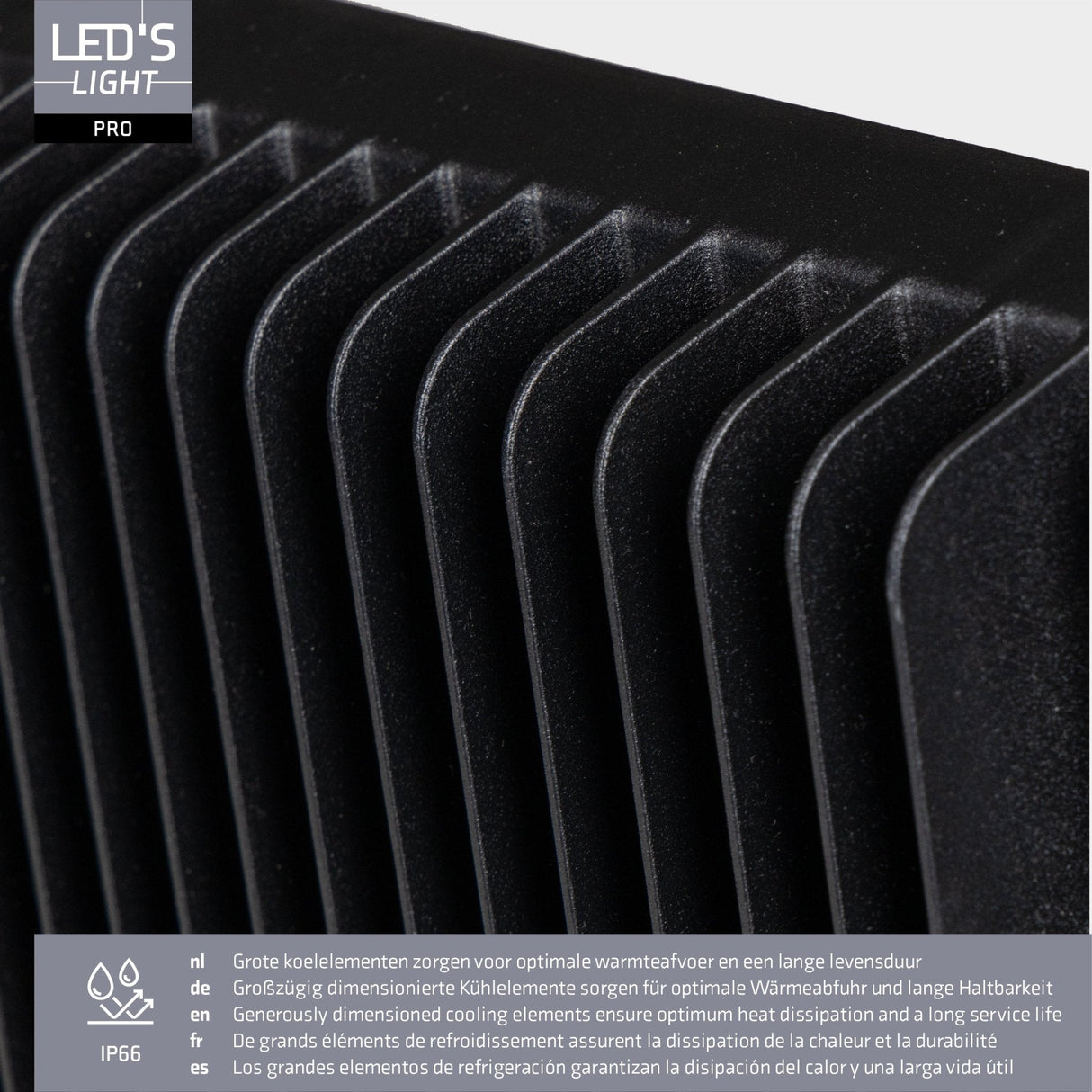 LED's Light Professional LED Strahler 28000 - 3 Leuchtmodi - Wasserdicht - 200 Watt