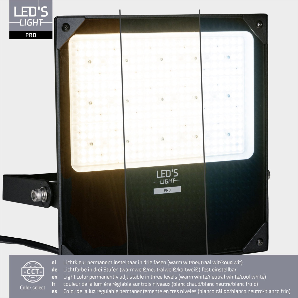 LED's Light Professional LED Strahler 28000 - 3 Leuchtmodi - Wasserdicht - 200 Watt