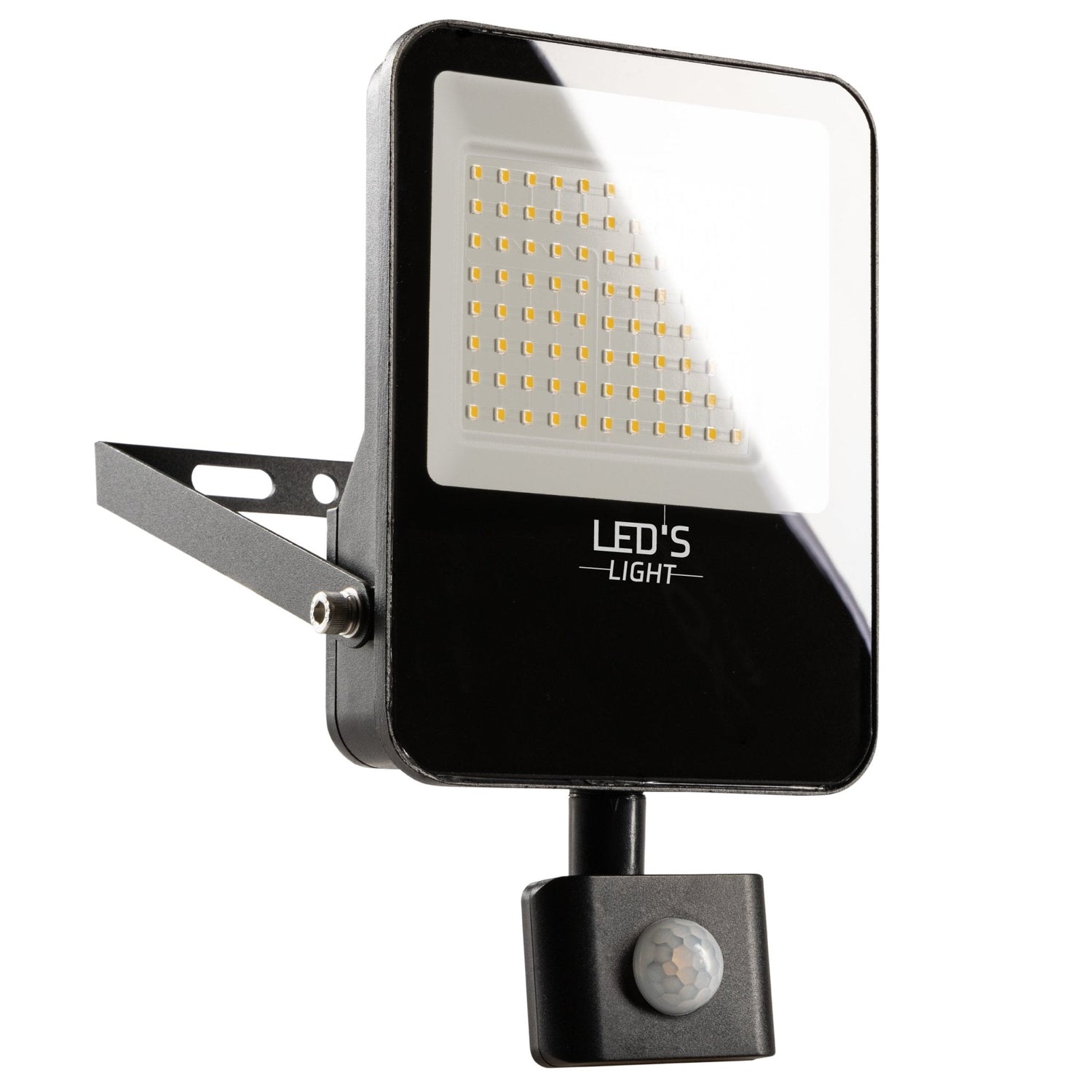 LED-Flutlicht mit Bewegungsmelder 6000 - Wasserdicht & Neigbar - 50W