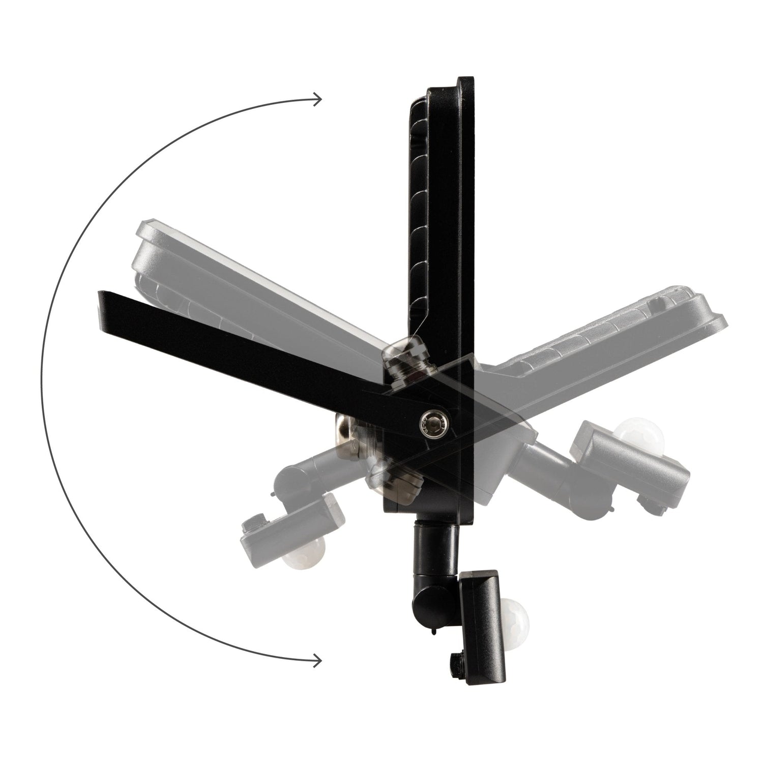 LED-Flutlicht mit Bewegungsmelder 6000 - Wasserdicht & Neigbar - 50W