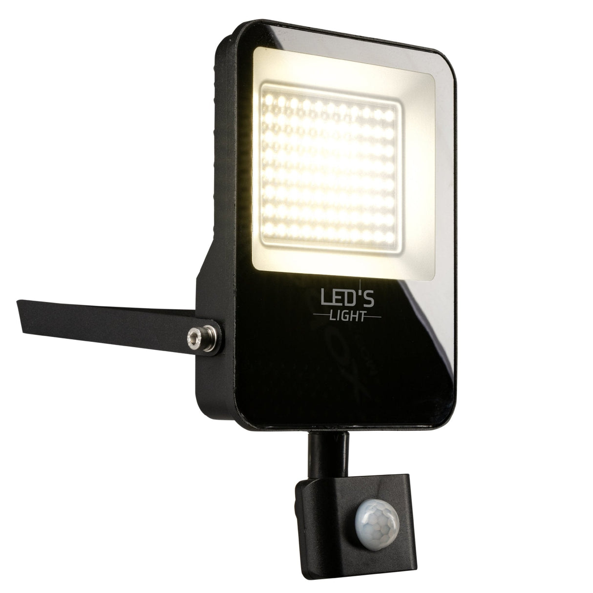 LED-Flutlicht mit Bewegungsmelder 6000 - Wasserdicht & Neigbar - 50W