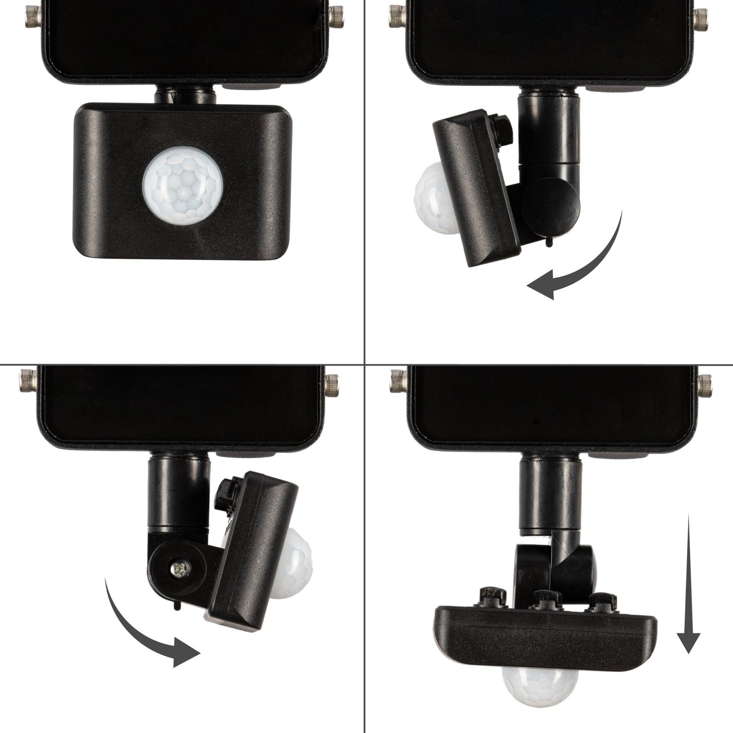 LED-Flutlicht mit Bewegungsmelder 6000 - Wasserdicht & Neigbar - 50W