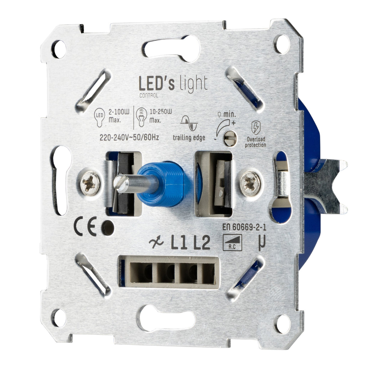 LED's Light Universal LED dimmer - 2 to 250W - Phase cut-off