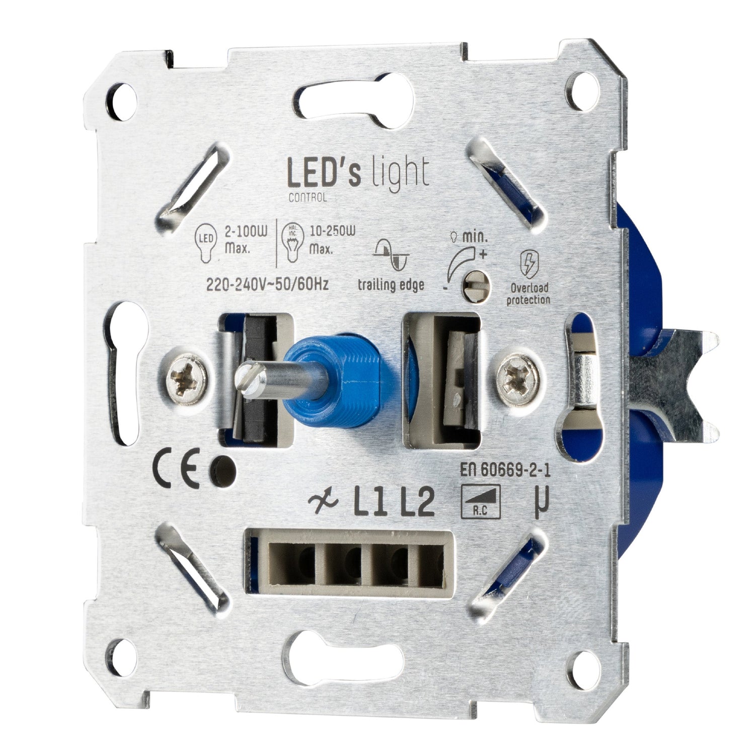 LED's Light Universal LED dimmer - 2 to 250W - Phase cut-off