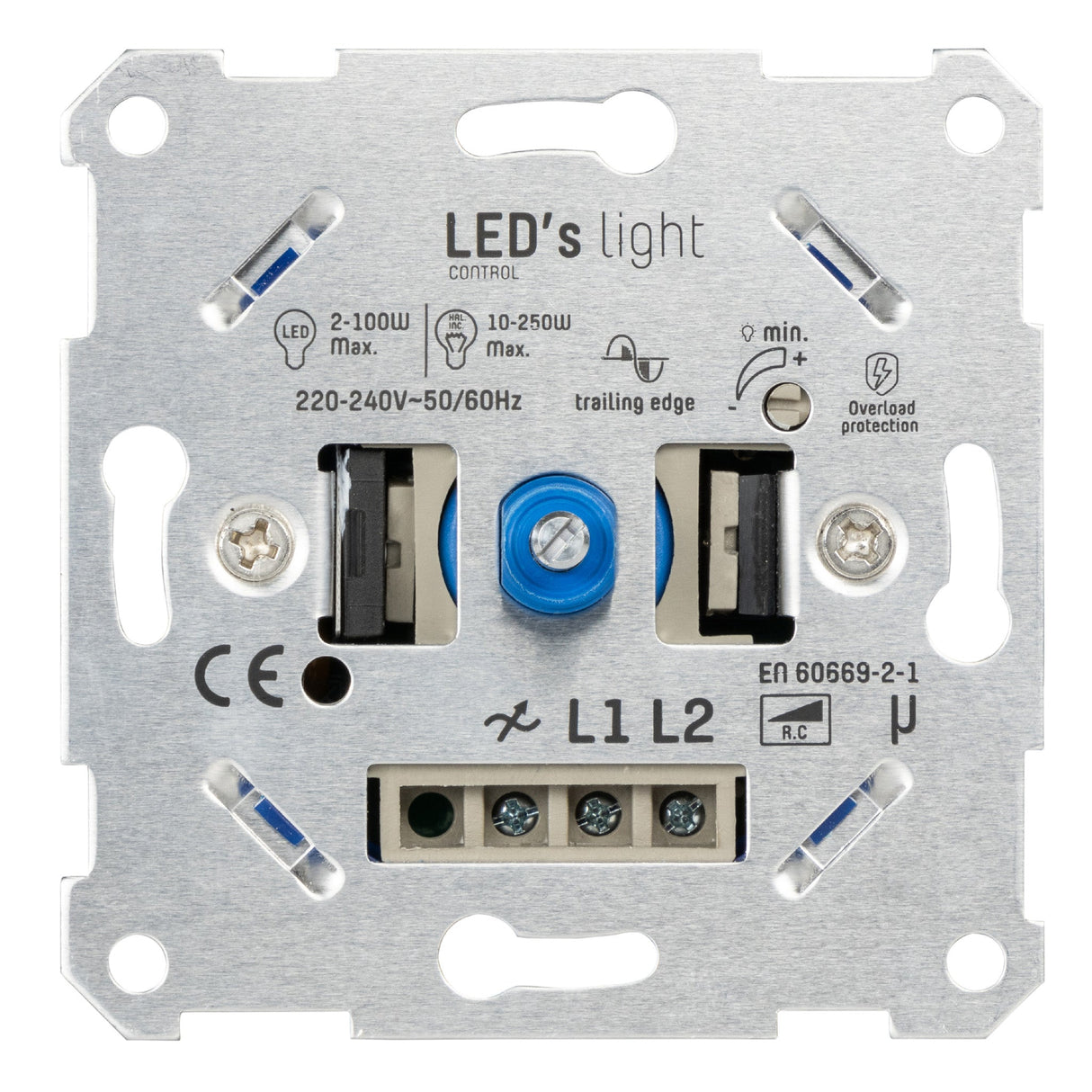 LED's Light Universal LED dimmer - 2 to 250W - Phase cut-off