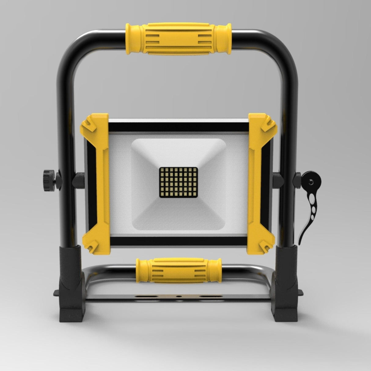 LED Construction Lamp Foldable - 6500 Lumen - 50W - Cool White 4000K - IP65 IK08 - Replaces 500W Halogen - 5m Cable