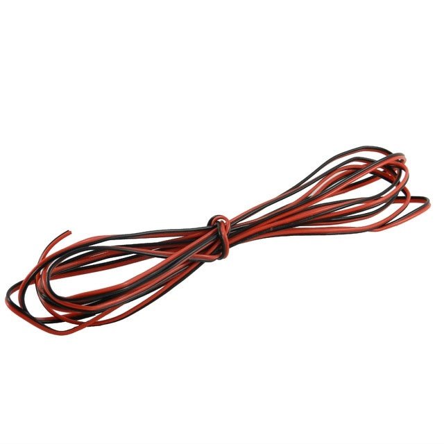 LEDstrip snoer | enkele kleur LEDstrip draad 2 aderig | prijs per meter | 1 meter - LEDPLANET.NL