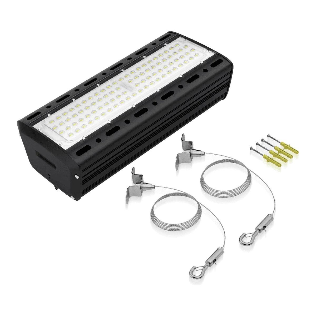 Lineaire LED high bay 50W met ophangset
